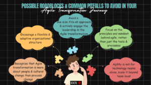 Possible Roadblocks and Common Pitfalls to avoid in your Agile Transformation Journey