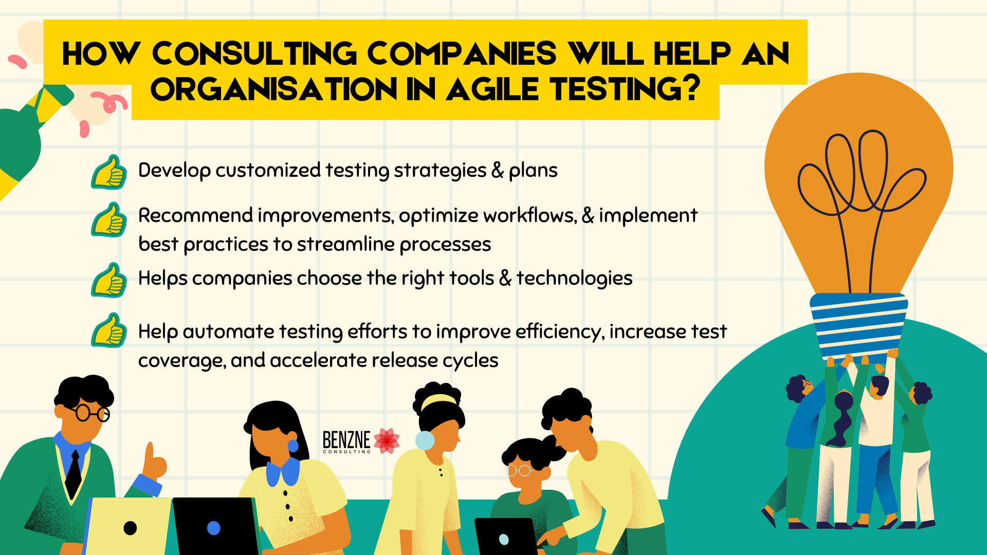 How Consulting companies will help an organisation in Agile testing_