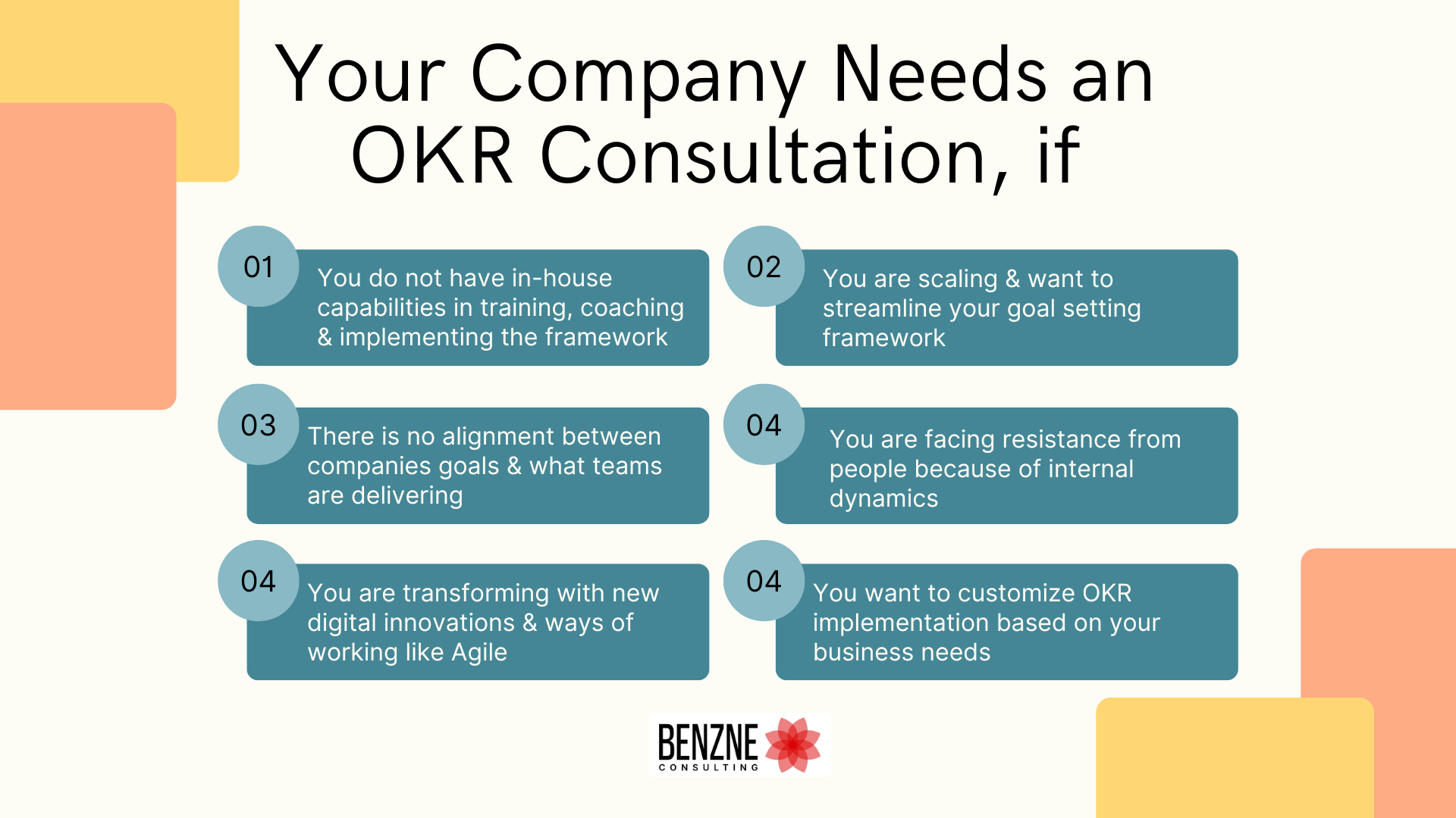 Which company actually needs an OKR consultation