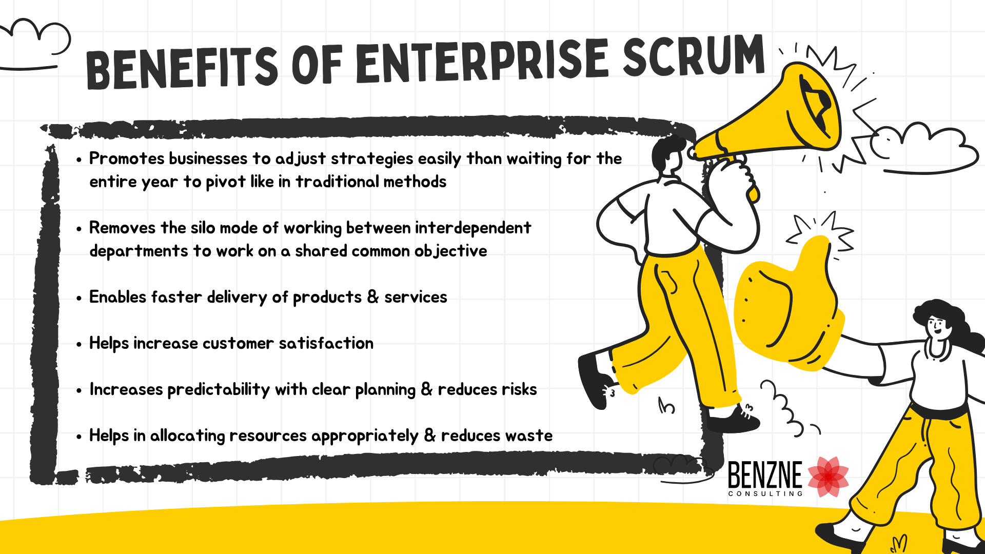 Benefits of enterprise Scrum