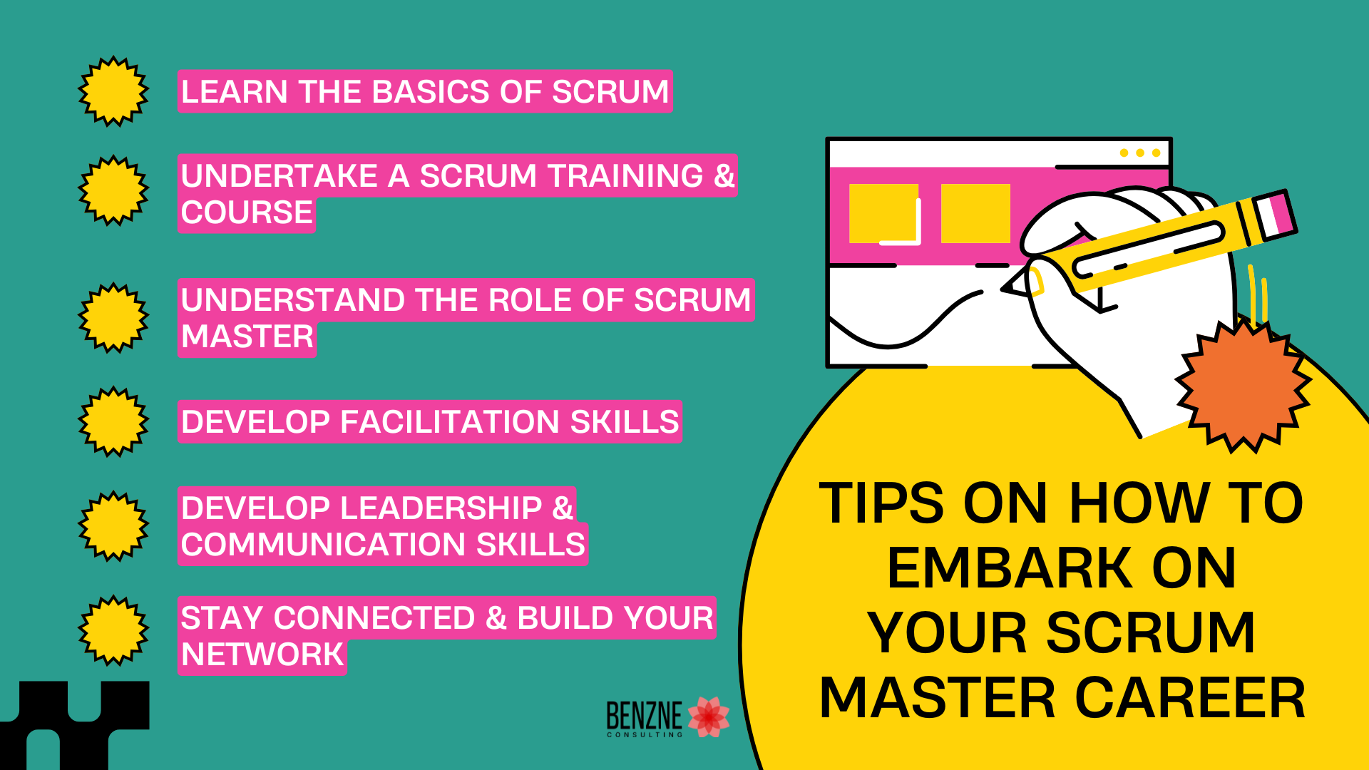 tips on how to embark on your scrum Master career