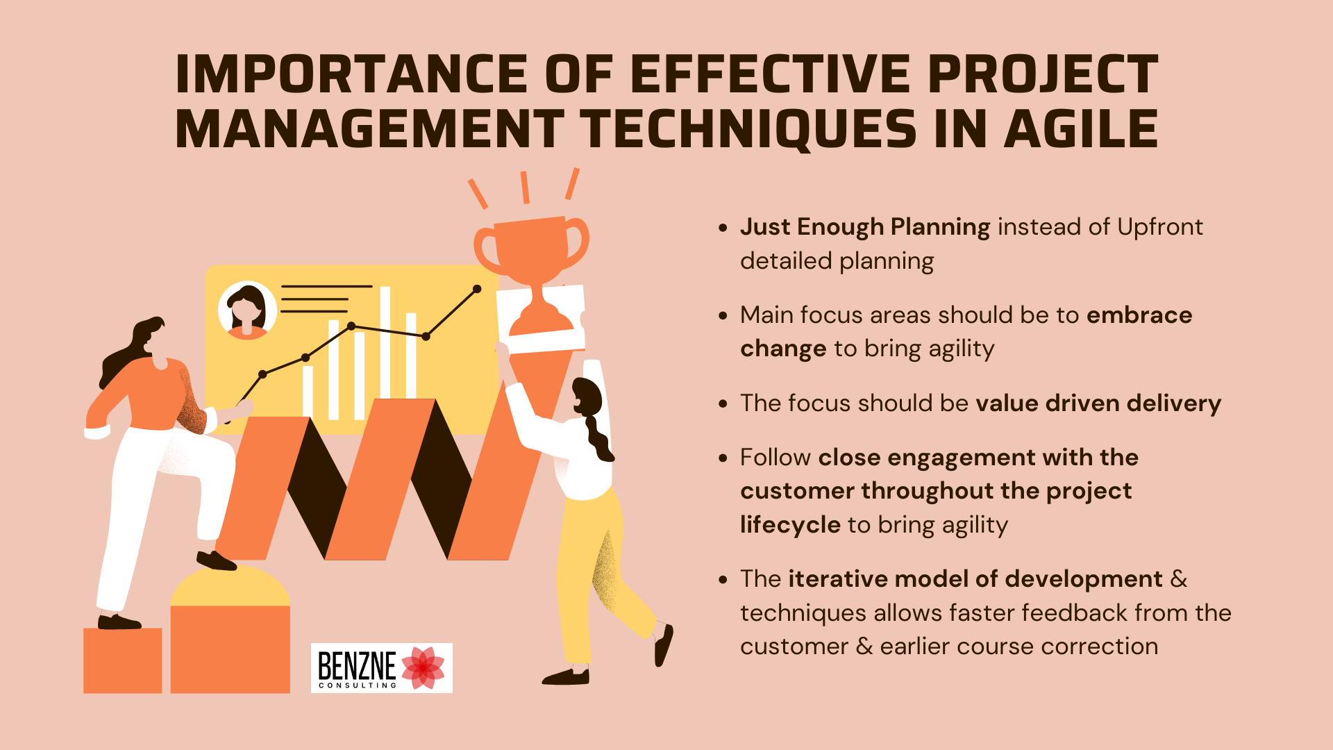 Importance of effective project management techniques in Agile