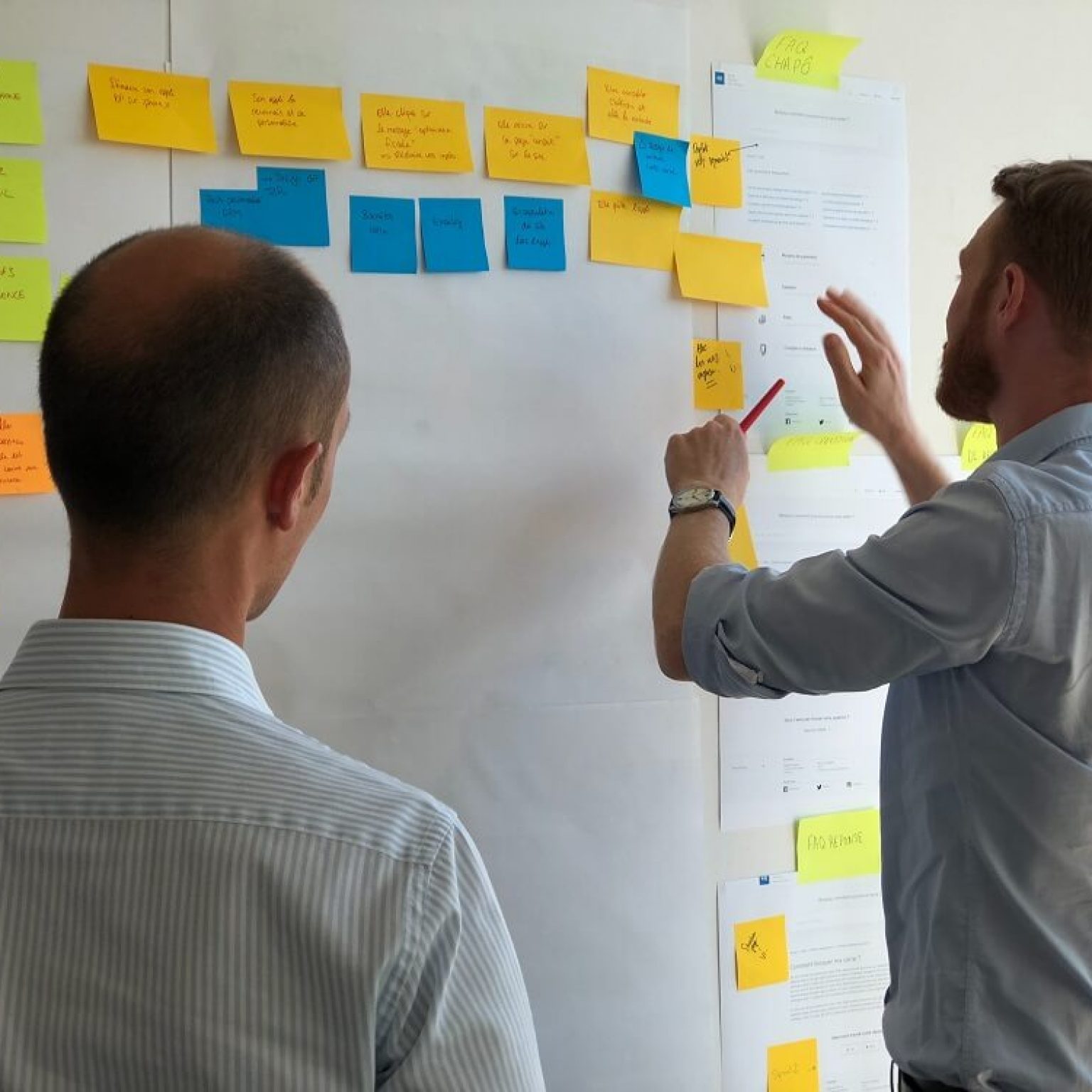 Agile coaching & Kanban board