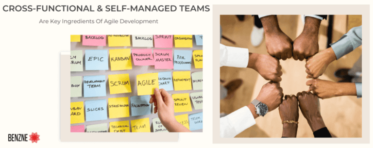 cross-functional-self-managed-teams-in-agile-benzne